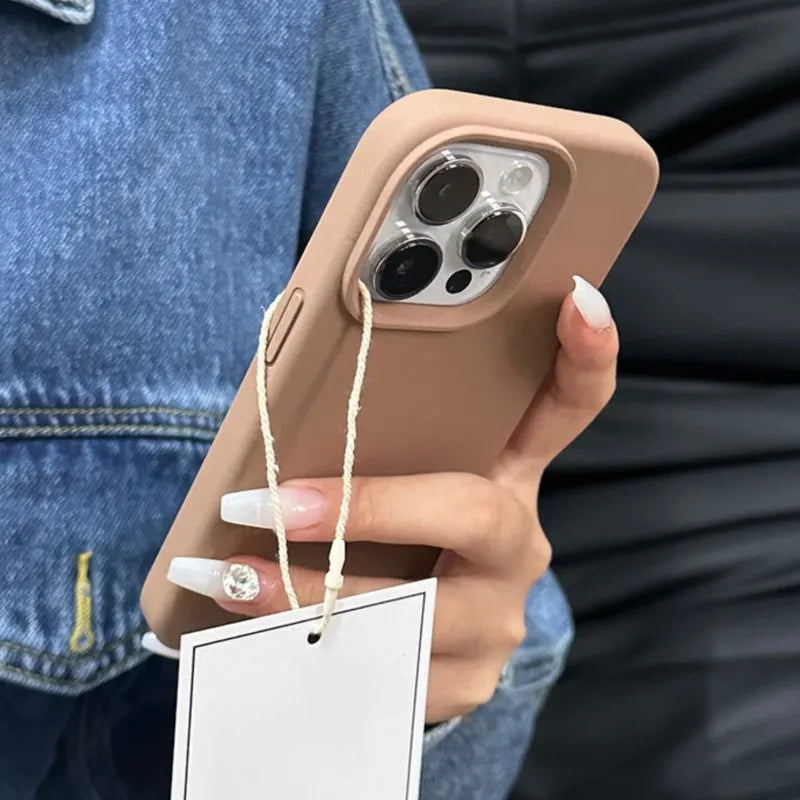 Luxury Liquid Silicone For Magsafe Phone Case For iPhone 17 16 Plus 15 14 13 12 Pro Max 16e Wireless Charging Skin Smooth Cover