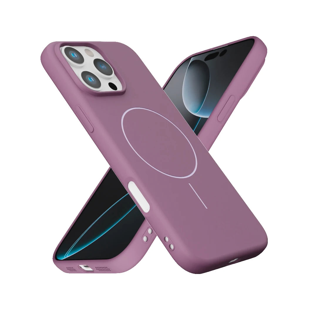 Luxury Frosted TPU Magnetic For Magsafe Case For iPhone 17E 17 Air 16E 16 15 14 13 12 11 Pro Max Plus XR Wireless Charge Cover