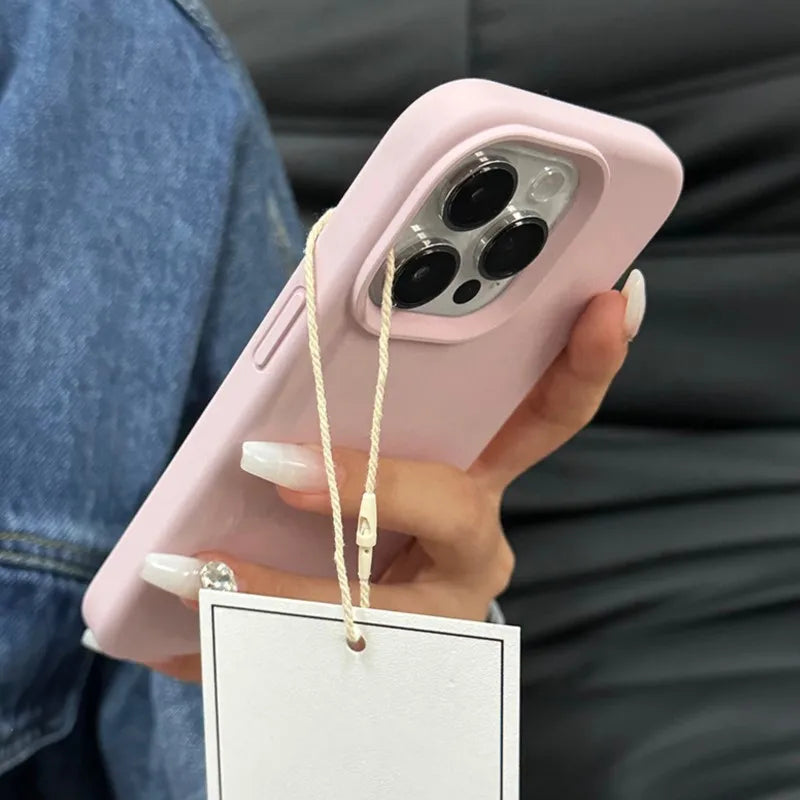 Luxury Liquid Silicone For Magsafe Phone Case For iPhone 17 16 Plus 15 14 13 12 Pro Max 16e Wireless Charging Skin Smooth Cover