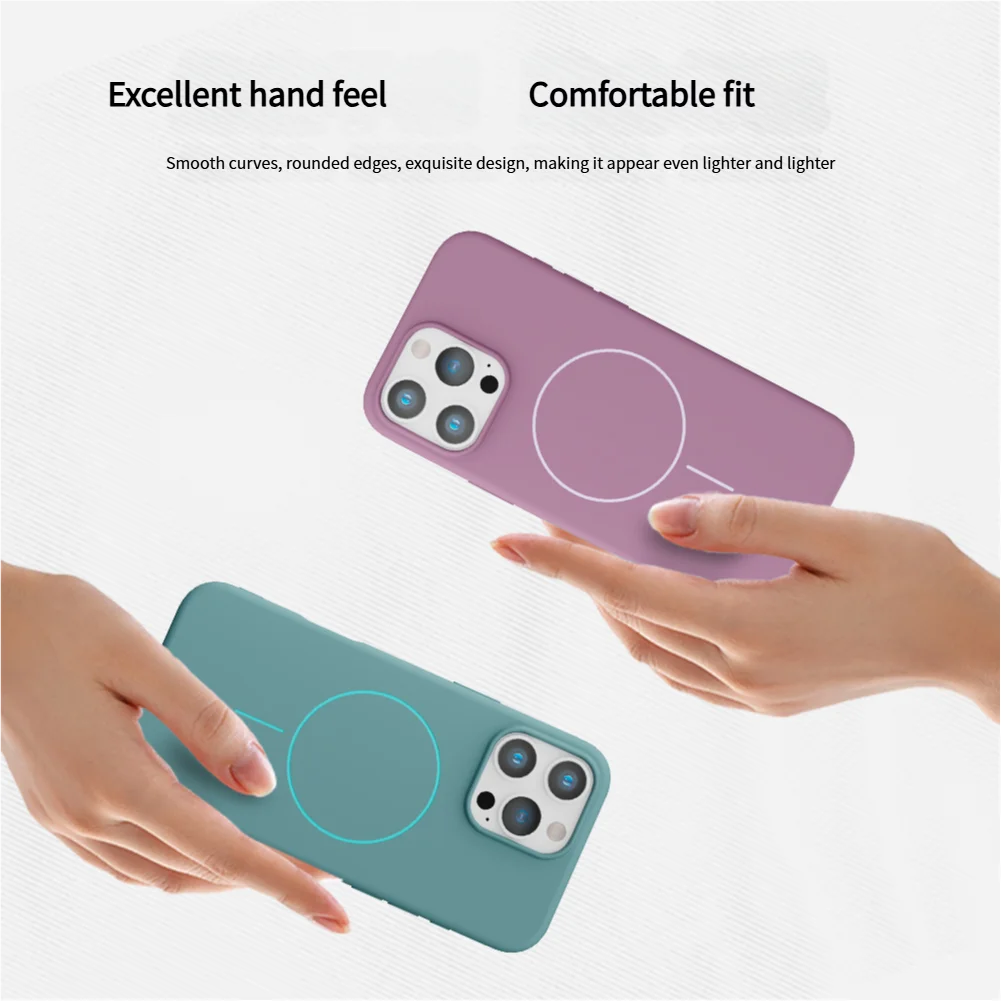 Luxury Frosted TPU Magnetic For Magsafe Case For iPhone 17E 17 Air 16E 16 15 14 13 12 11 Pro Max Plus XR Wireless Charge Cover