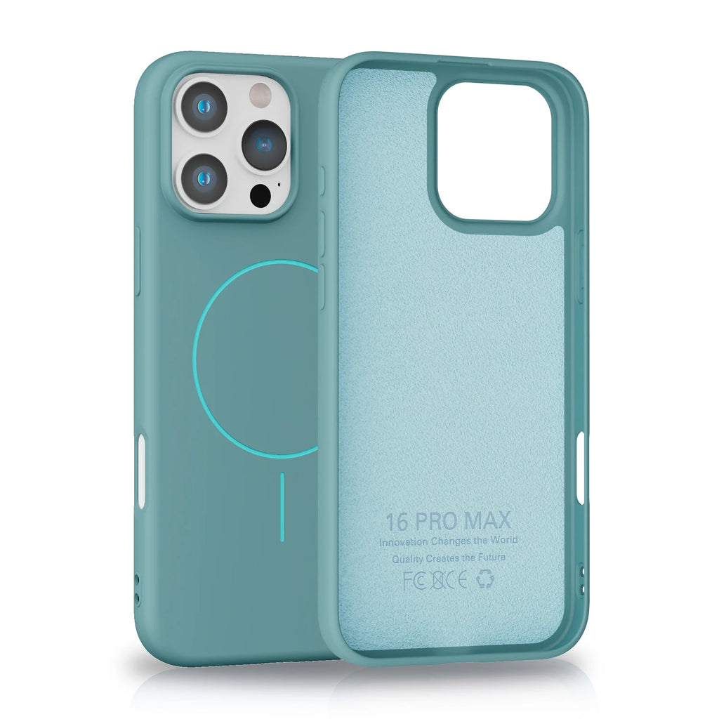 Luxury Frosted TPU Magnetic For Magsafe Case For iPhone 17E 17 Air 16E 16 15 14 13 12 11 Pro Max Plus XR Wireless Charge Cover