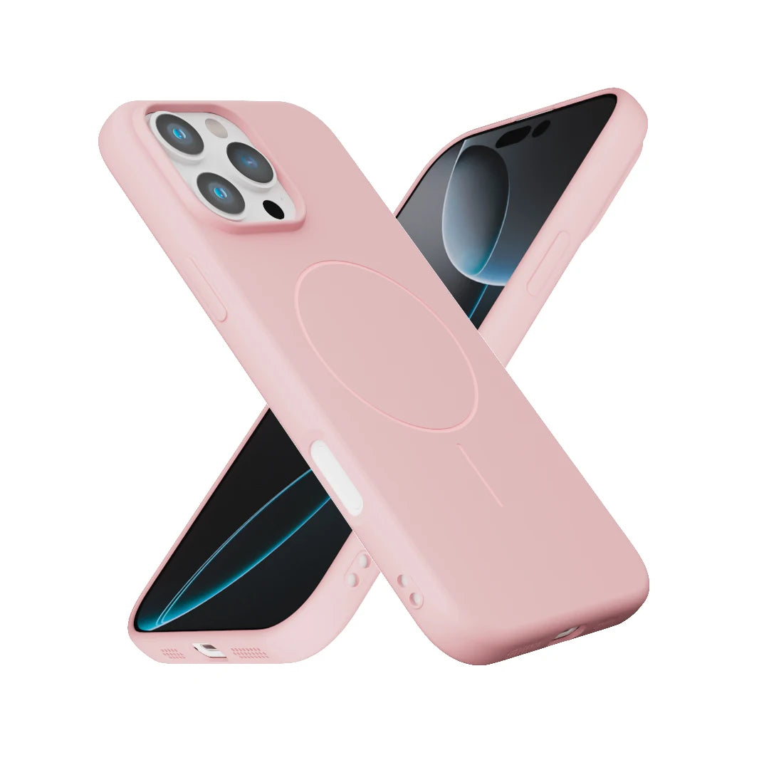 Luxury Frosted TPU Magnetic For Magsafe Case For iPhone 17E 17 Air 16E 16 15 14 13 12 11 Pro Max Plus XR Wireless Charge Cover