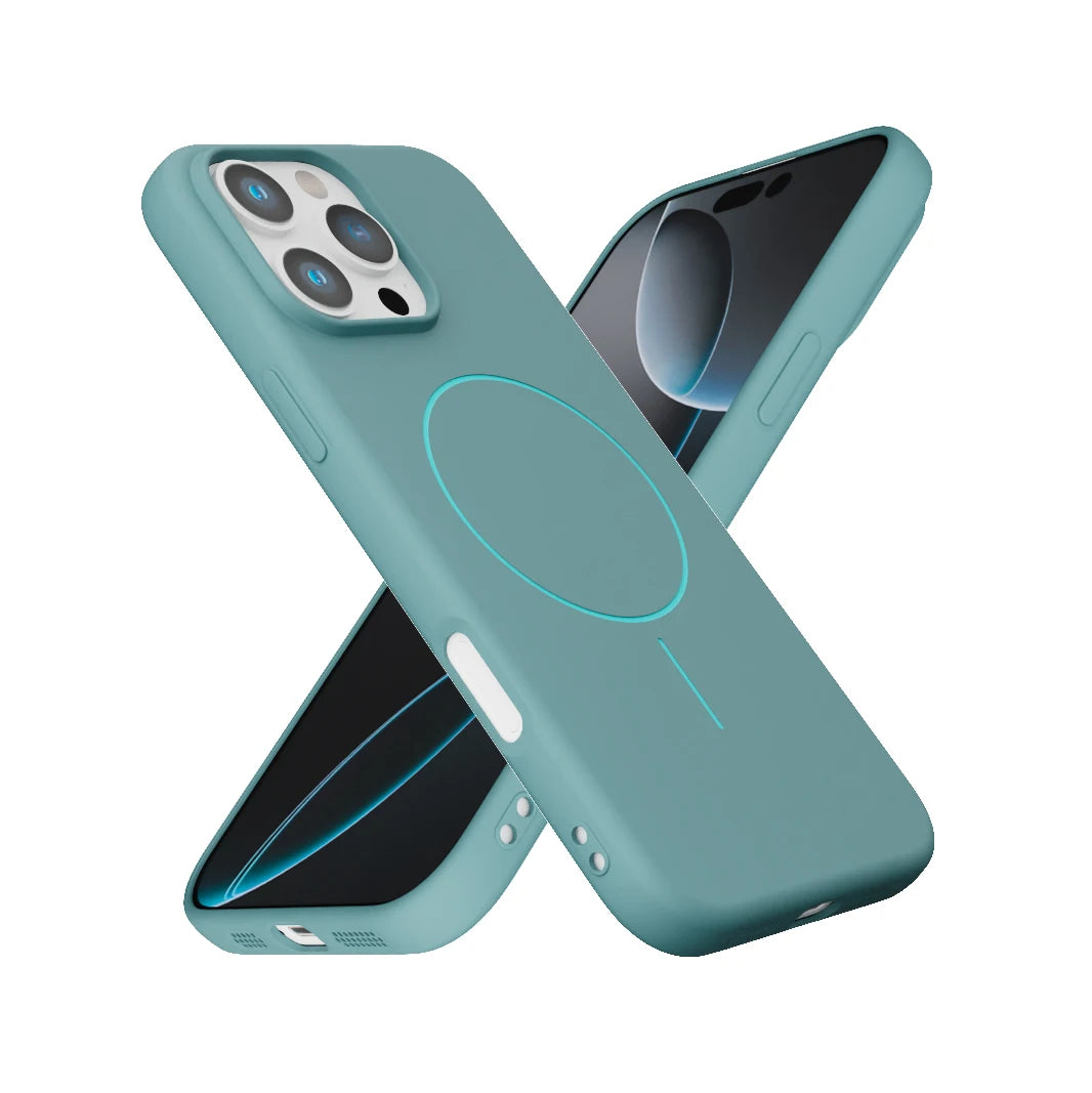 Luxury Frosted TPU Magnetic For Magsafe Case For iPhone 17E 17 Air 16E 16 15 14 13 12 11 Pro Max Plus XR Wireless Charge Cover